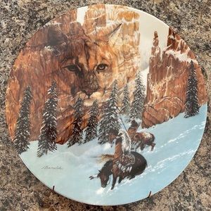 Collectors plate “Canyon of the Cat”